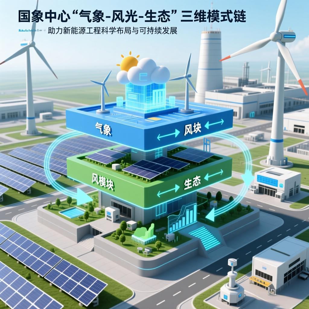 国家气候中心构建&ldquo;气象-风光-生态&rdquo;模式链 助力新能源工程科学布局